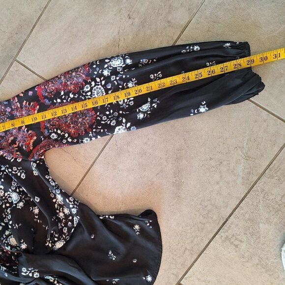 Free people women’s floral top size M‎ - Picture 7 of 7